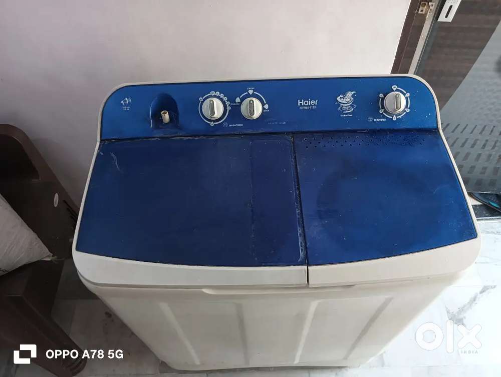 Haier Semi Automatic Washing Machine