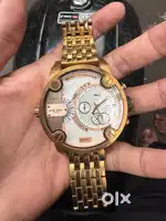 Diesel Little Daddy DZ 7271 Rose Gold Chain watch for Men