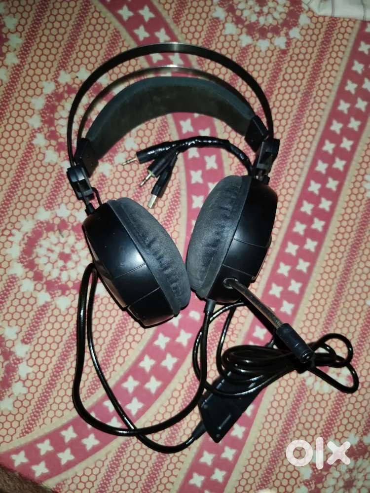 Gaming headset 3.5 audio jack with USB