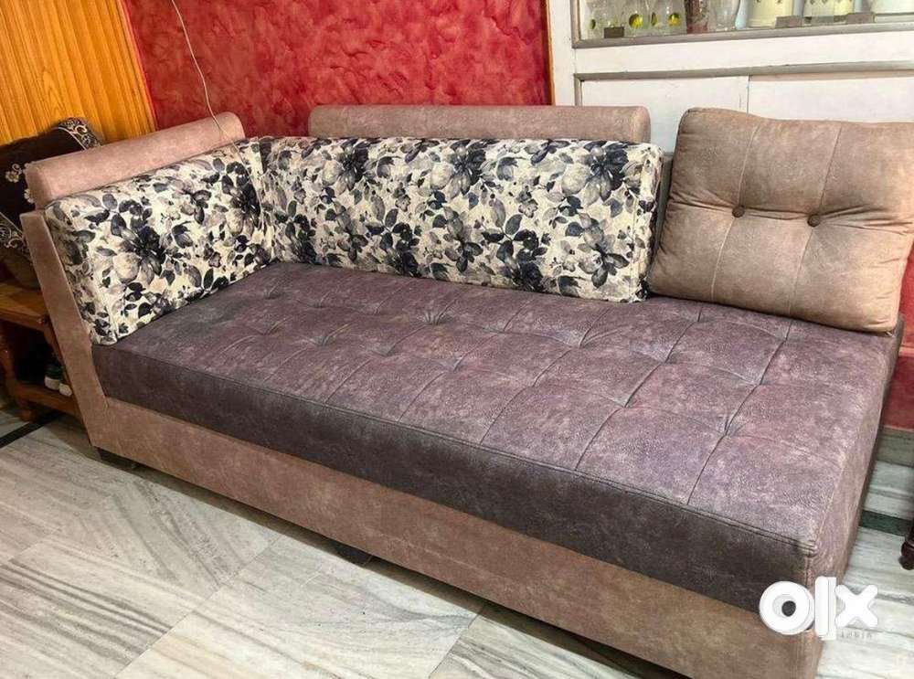 Sofa Cum Couch With Two Pillow
