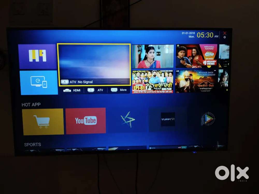 43 inch VU 4K TV
