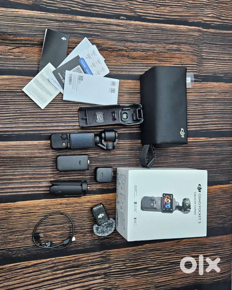 DJI Osmo Pocket 3 – Ultra Portable Creator’s Camera with 3-Axis Gimbal