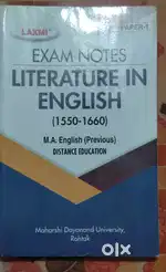 M.A English  DDE Students