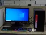 Intel Core i5 7th gen with monitor full setup for sale