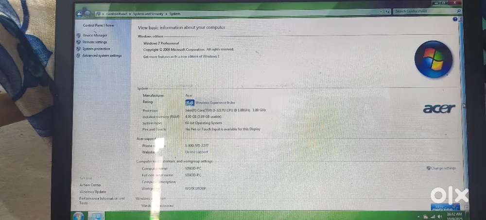 Accer laptop in good condition
