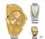 Stylish design Stainless steel watch free home delivery