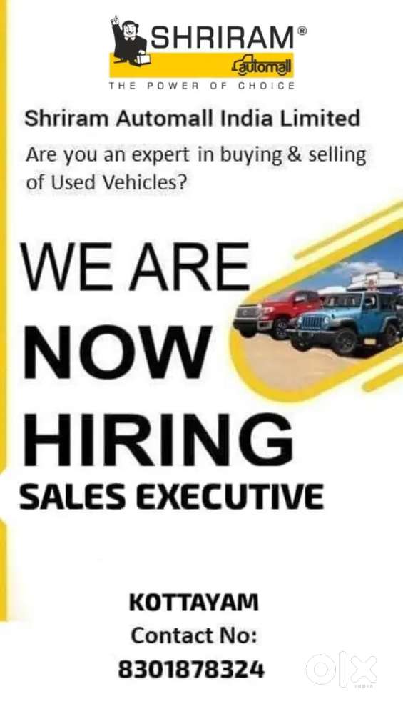 Sales job vaccancy