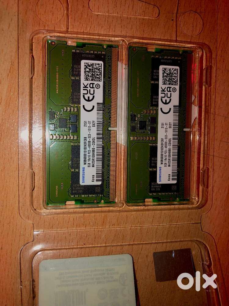 4800 Mhz SODIMM 16 GB (8x2) Samsung