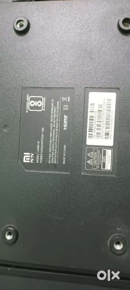 MI ORIGINAL BREND 43 INCHES LED PART ONLY