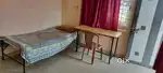 Only single room attach let bath 1st floor semi furnished