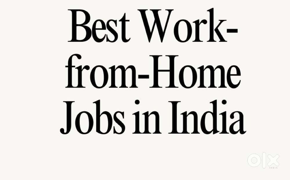 Home Based Data entry job from Home