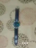 Louis devin watch for boys and men with leather strip