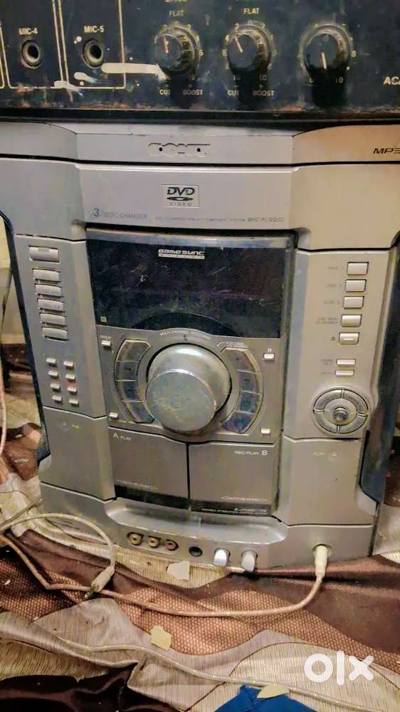Sony Sound System (Amplifier + 4 Speakers) – Old but Powerful Sound