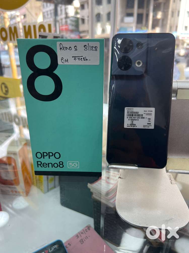 Oppo Reno 8 5G 8/128 gb black (jain mobile)