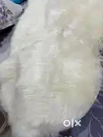 Faux Off White Rug
