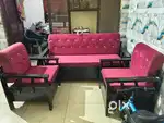Sofa set and 4/6da bed