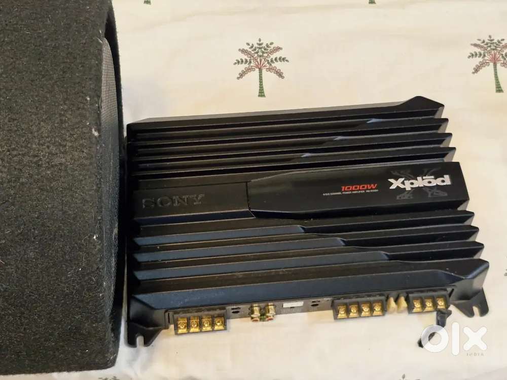 Panasound Car woffer with Sony Amp