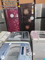 Refurbished washing machine and fridges