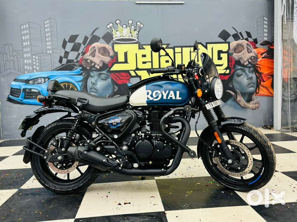️ Royal Enfield Hunter 350 Rebel – 2023  Topend  Fully loaded
