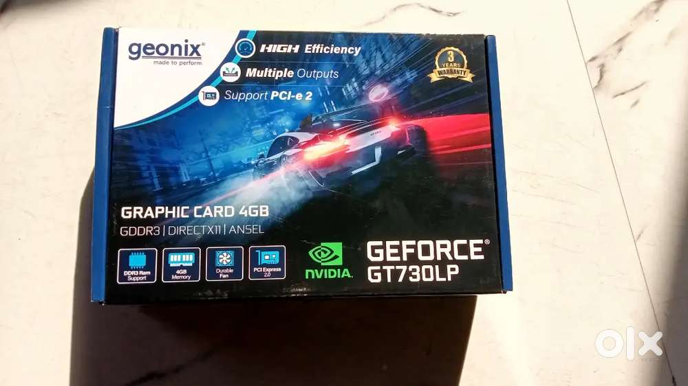 GEONIX NVIDIA GEFORCE GT-730 DDR3 4GB VRAM GRAFICS CARD