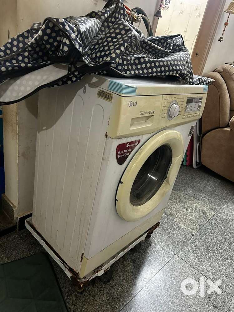 Lg washing machine 6kg with stand and water filter