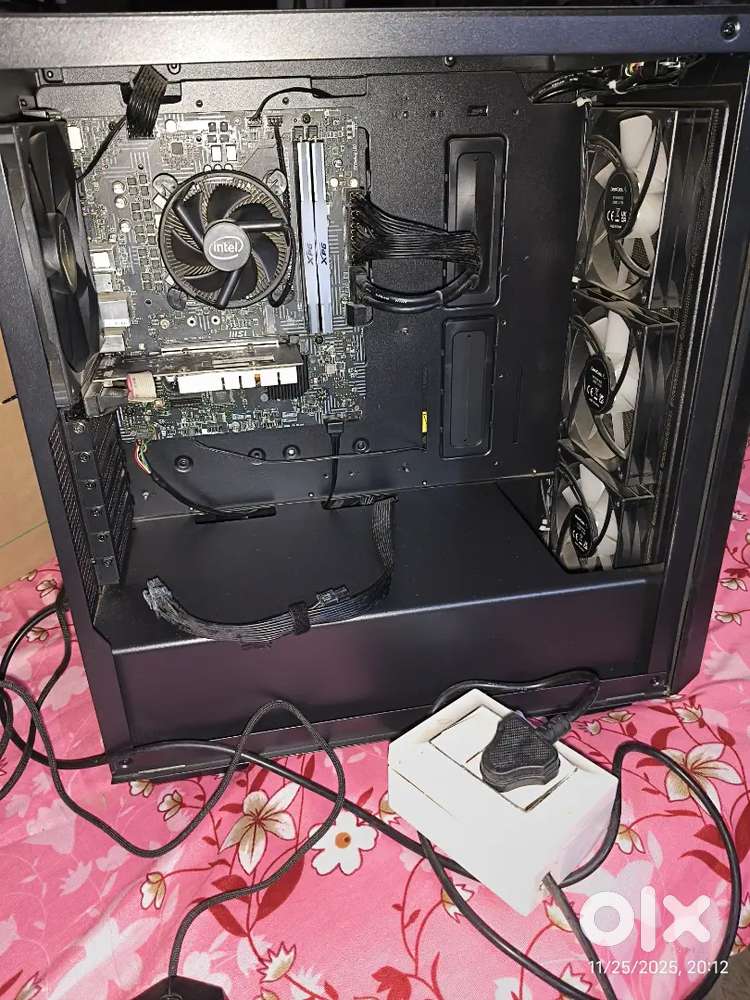 Motherboard, processor, RAM, SMPS