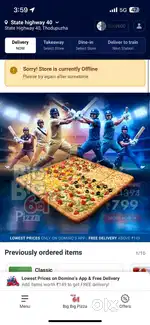 Ladies staff wanted Domino's Pizza thoudupuzza