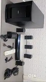 Bose AV 18 Media center active sb woofer 5 jewel cube all cables remot