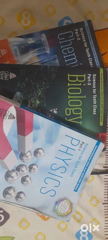 Class10th schand biology,chemistry,physics all parts