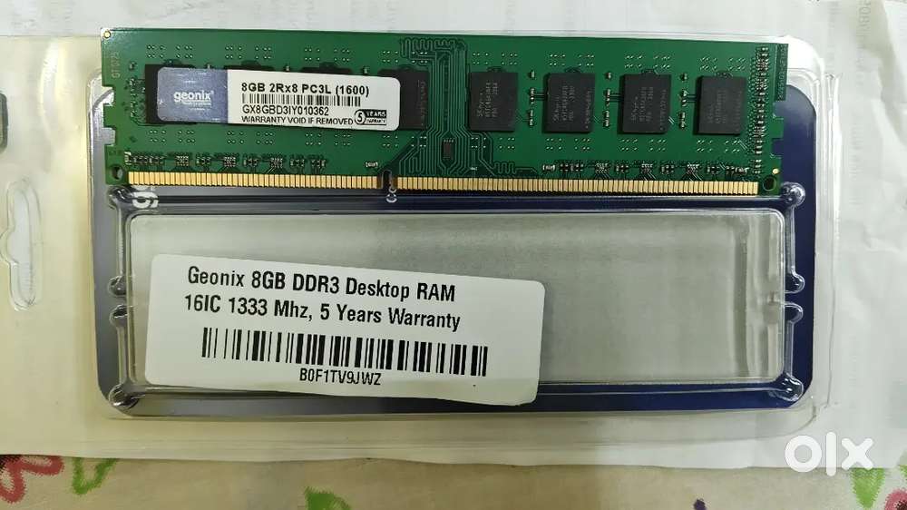 8gb ddr3 Ram