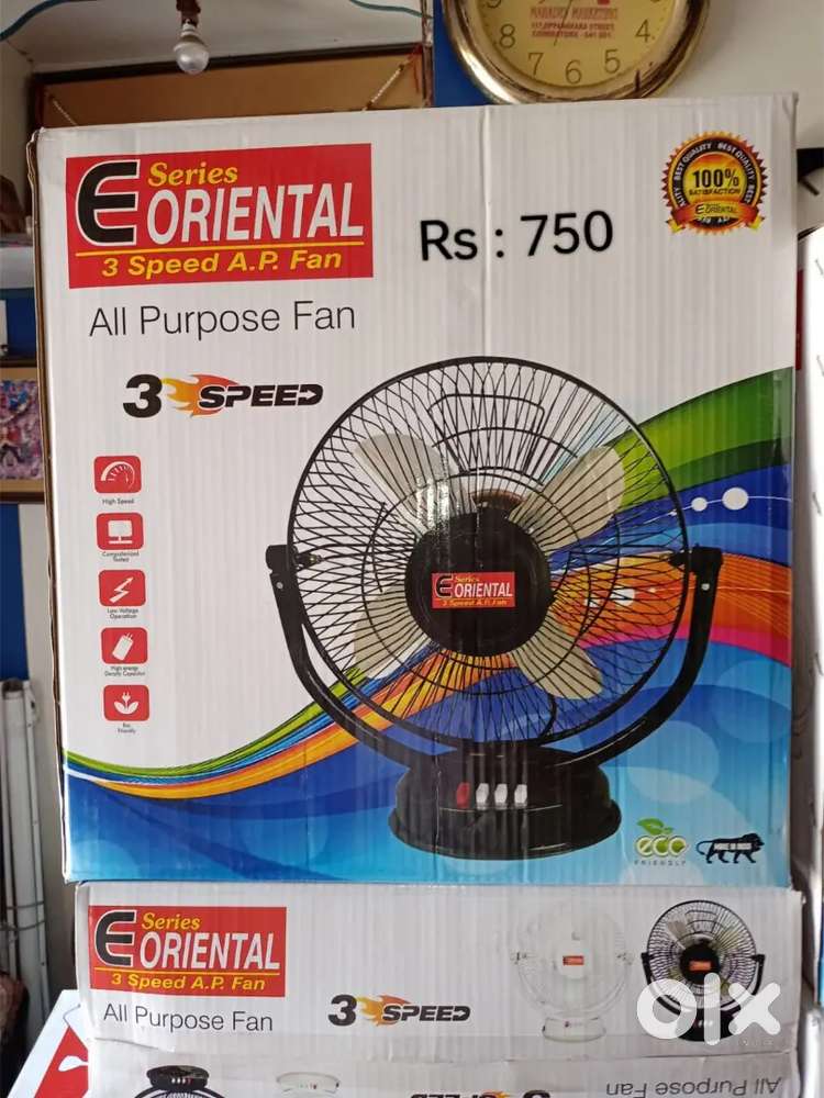 New Table fan with 1 year warranty available in wholesale price