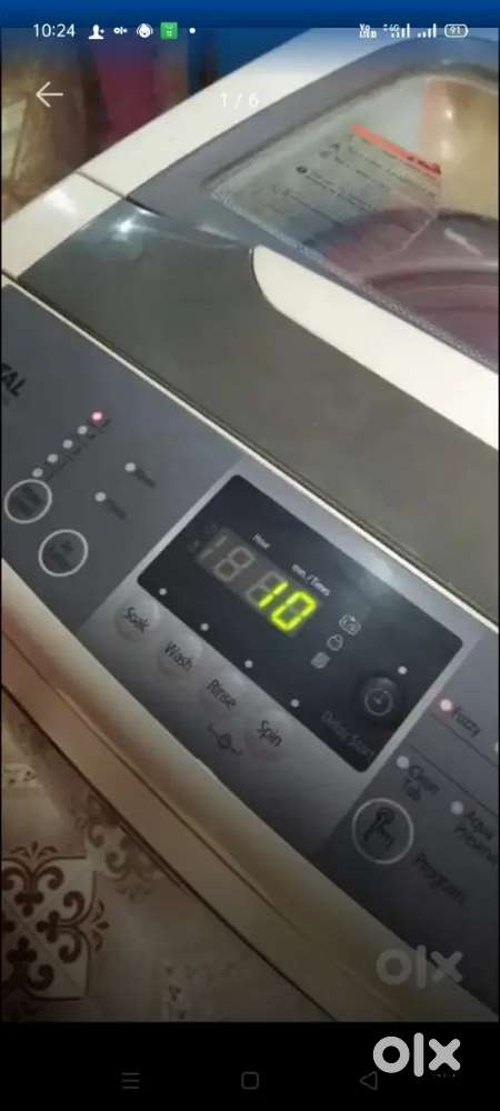 Samsung washing machine ful automatic 6.2 kg loaded