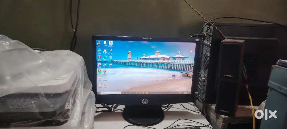 HP printer (6 month warranty) & computer