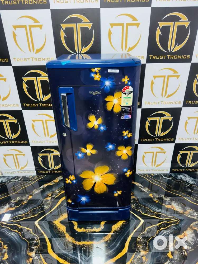 Whirlpool Ice Magic 190 liters Flower design Single Door Refrigerator