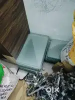 Steel Rack & Glass