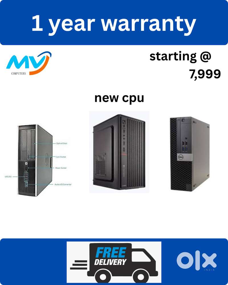 Desktop Laptop CPU Full Set i3-i5-i7 Available @ Low Price