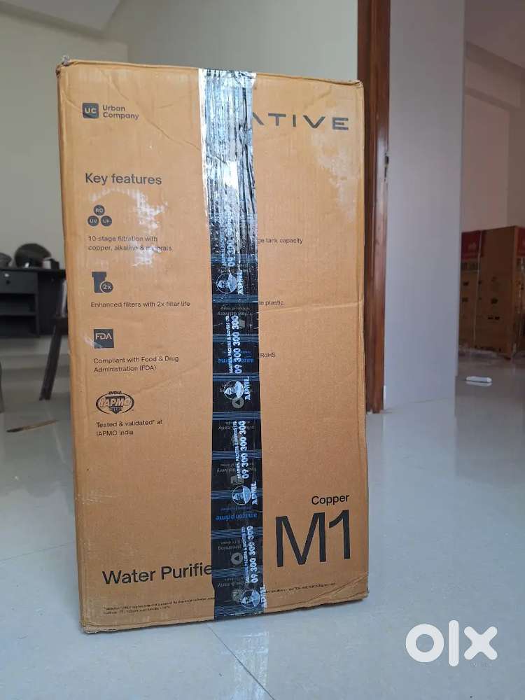 UC M1 Copper Water Purifier Excellent Condition-182 Days Service Left