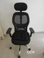 2 chairs, 1 office chair, 1 shoe rack