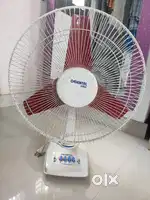 Table Fan Oriental Gold