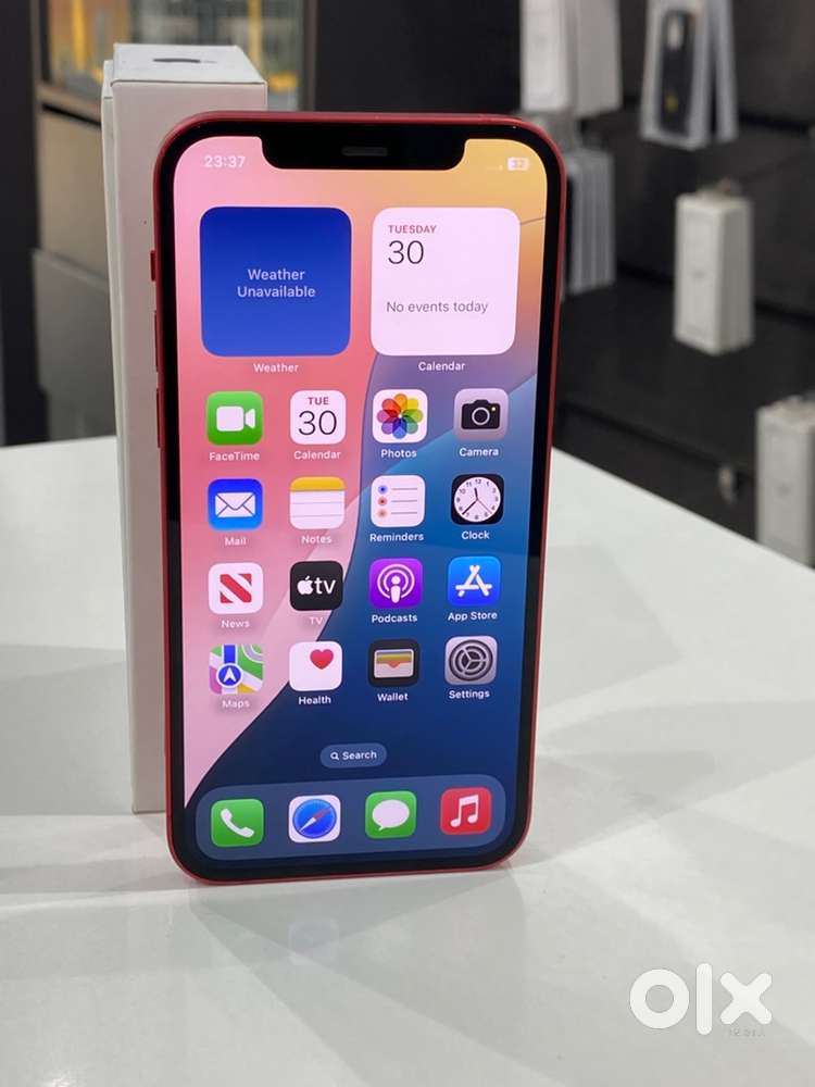 Iphone 12 64gb Red colour with bill 3months warranty