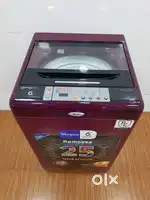 √~√ Whirlpool 6.8KGs maroon washing machine in excellent condition..!
