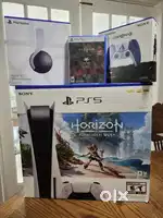 PlayStation 5 Console Bundle, Limited Edition God Of War Controller