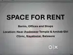 Space for Bank, Offices and shops