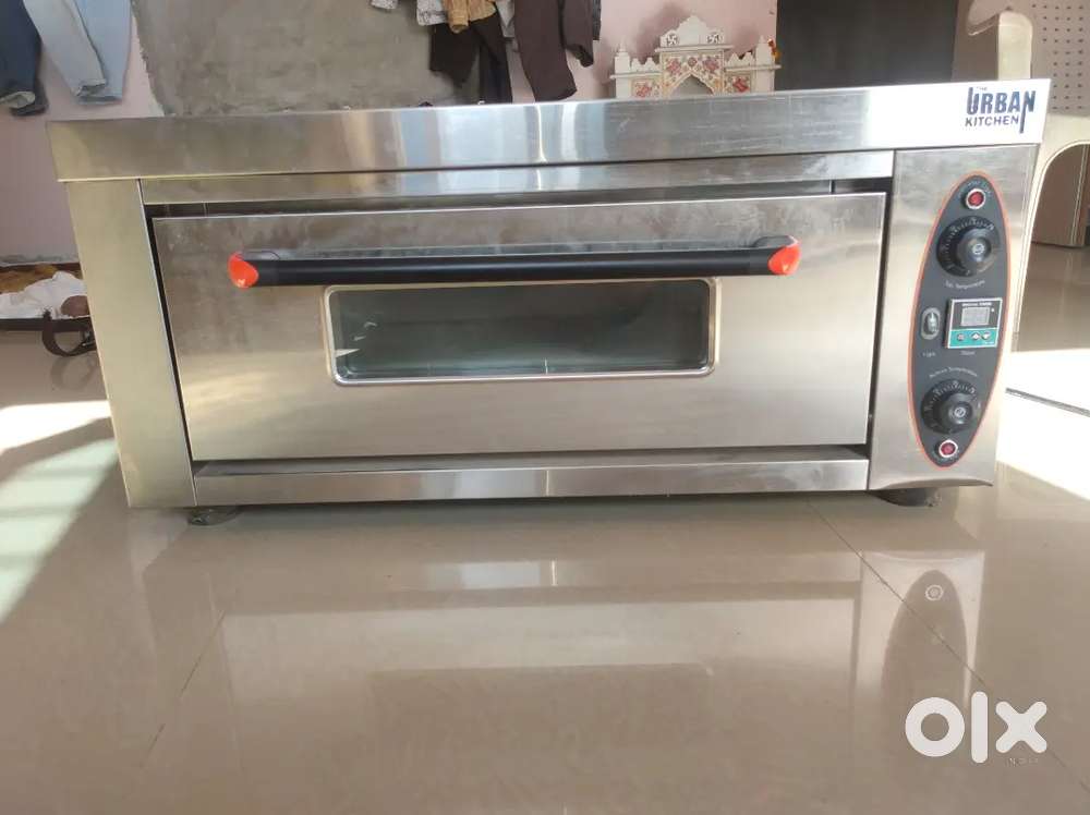New pizza oven with timer and flash light size 24/36