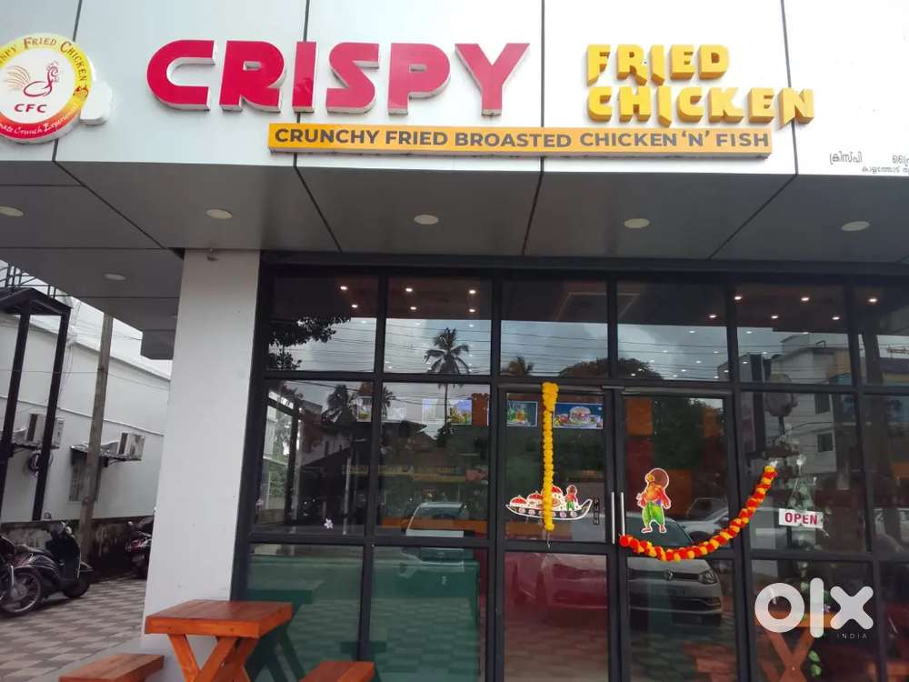 Crispy fried chicken