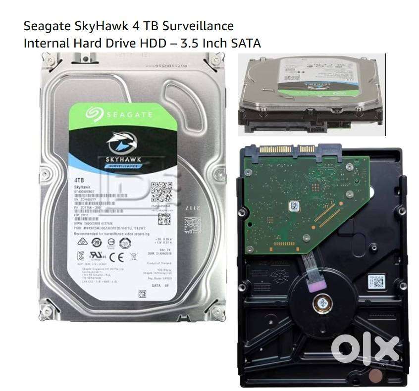Seagate 3.5 inch desktop Hard Disk 4tb surveillance SkyHawk
