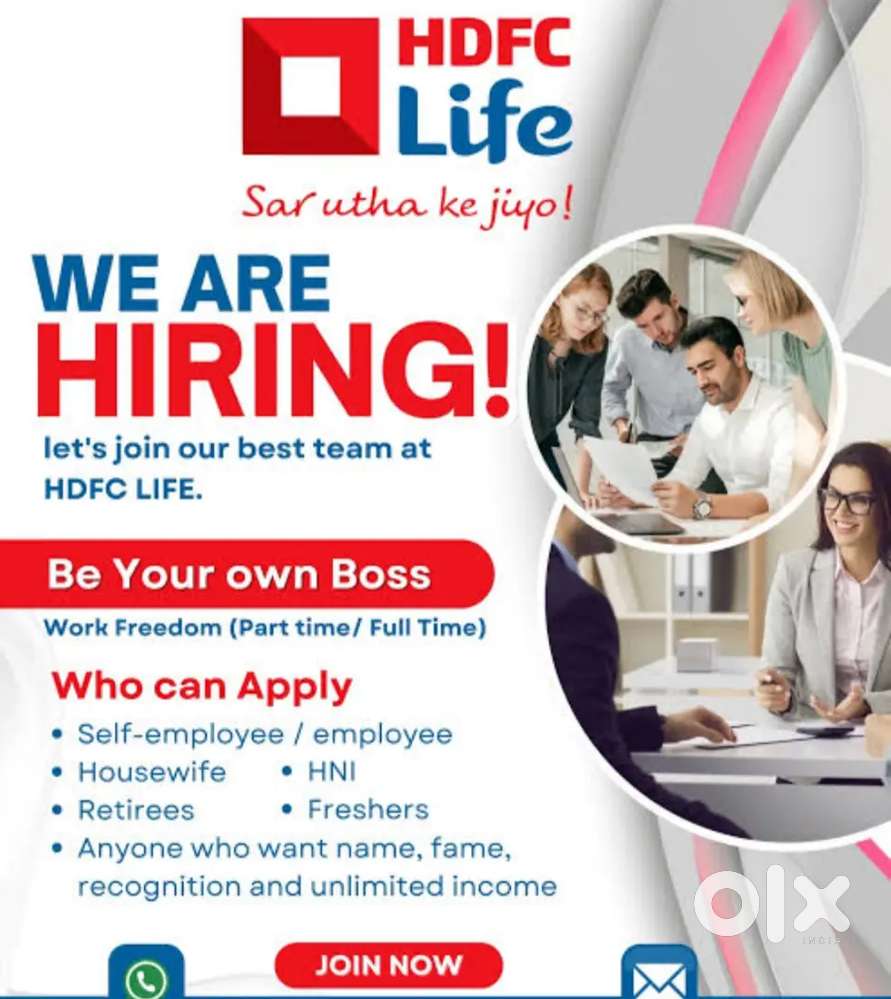 Argent requirement HDFC LIFE   (no fixed timeing )