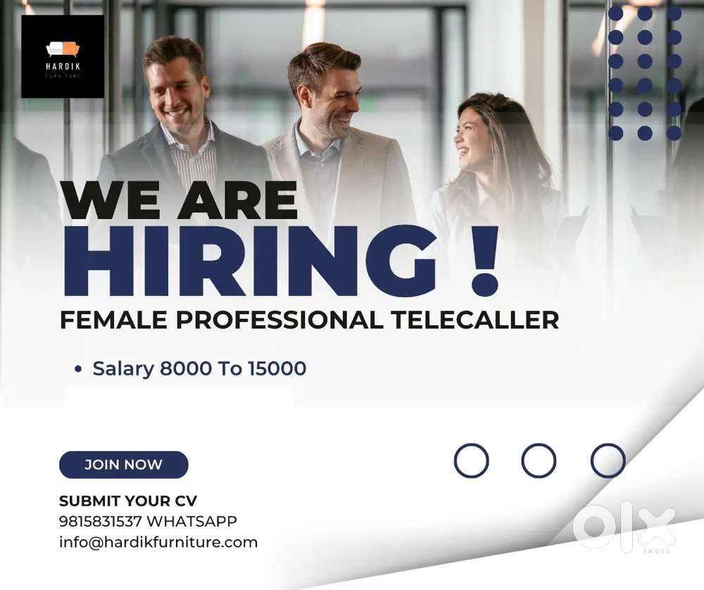 Telecaller For Furniture sales