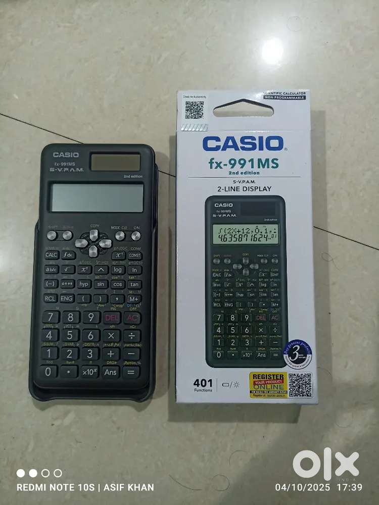 Casio fx 991 ms calculator