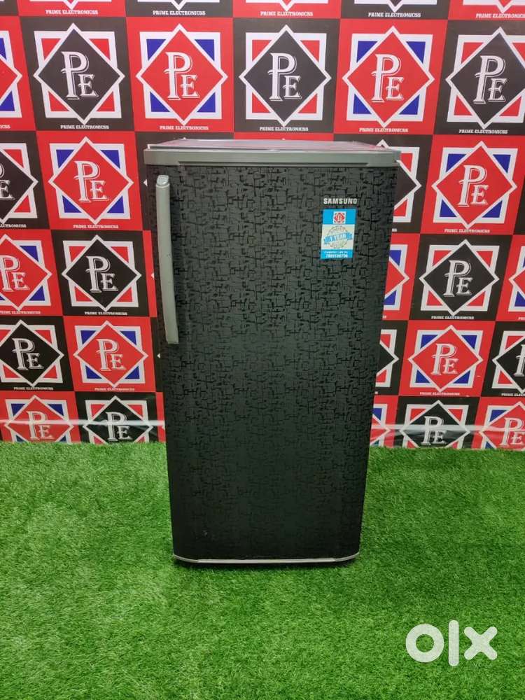 %^£ Samsung bio fresh 180 ltrs black low budget single door with delve